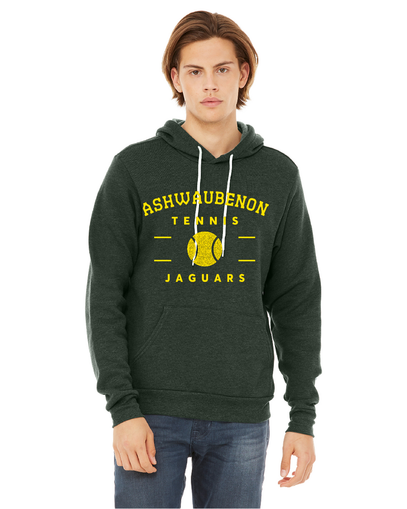 Ashwaubenon Tennis BELLA CANVAS Hoodie  Green