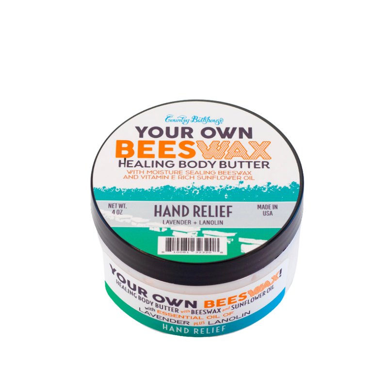Your Own Beeswax Body Butter - Hand Relief
