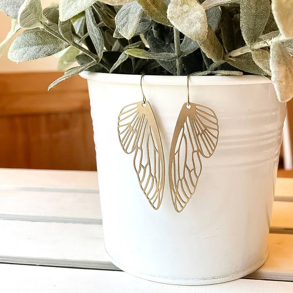 Brass Butterfly Wings