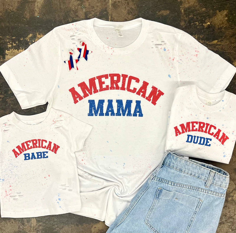American Mama tee
