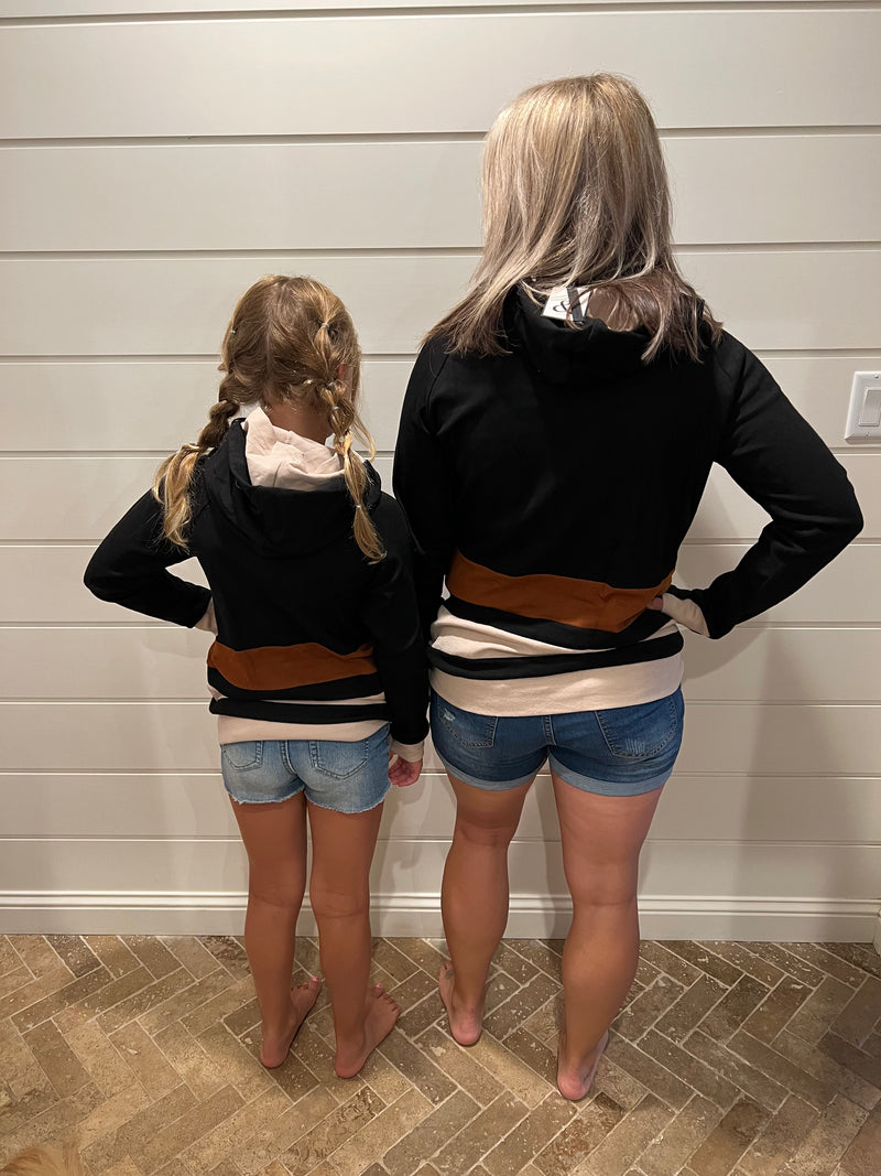 youth doublehood™ sweatshirt- fall in love