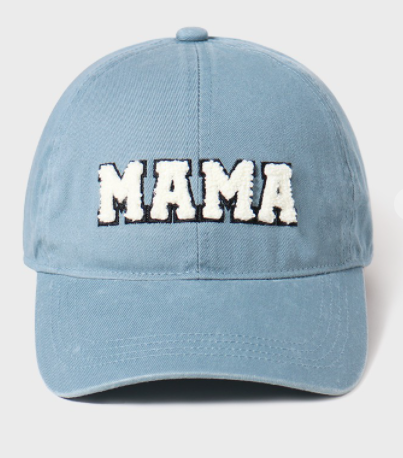 MAMA Sherpa Lettered Baseball Cap - Multiple Colors